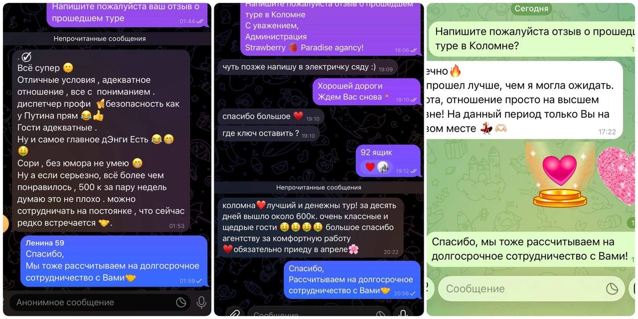 Эскорт в Коломне от Strawberry Paradise — до 500000₽ в день, прайс 10000-15000₽ за час